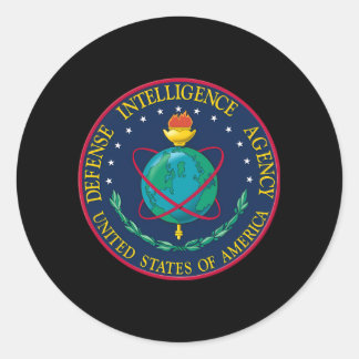 Verteidigungsgeheimdienst Dia Dod Military Runder Aufkleber