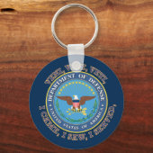Verteidigungsministerium DOD VVV Schild Schlüsselanhänger (Vorderseite)