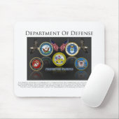 Verteidigungsministerium Mousepad (Mit Mouse)