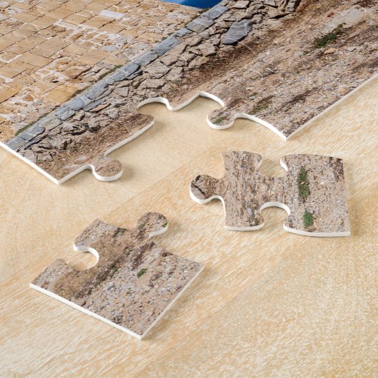 Verteidigungsturm von Fornells auf Menorca - Spani Puzzle (Seite)