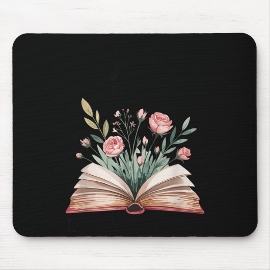 Verteile diese Seiten wie ein gutes Mädchen Bücher Mousepad (Vorne)