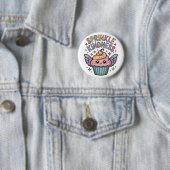 Verteile Freundlichkeit | Cupcake Button (Beispiel)