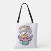 Verteile Freundlichkeit | Cupcake Tasche (Rückseite)
