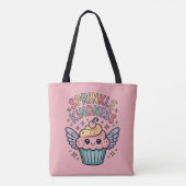 Verteile Freundlichkeit | Cupcake Tasche (Rückseite)