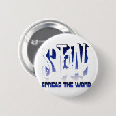 Verteilen des Worts Christlich Button (Vorne & Hinten)