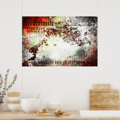 verteilen poster (Küche)