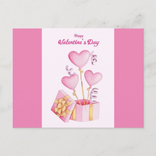 Verteilen Sie die Liebe diesen Valentinstag Postkarte (Vorderseite)