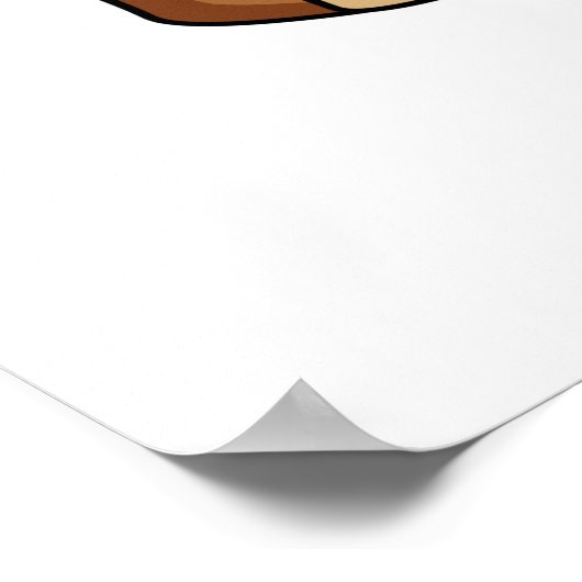 Verteilen Sie die Liebe Funny Jam und Brot Pub Poster (Ecke)