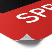 Verteilen Sie Ihre Flügel sein Sie selbst Mandarin Poster (Ecke)