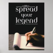 Verteilen Sie Ihre Legende Poster (Vorne)