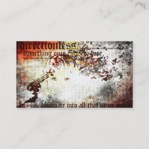 verteilen: visitenkarte