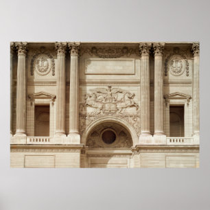 Verteilende Kronen des Ruhmes, von der Kolonnade Poster