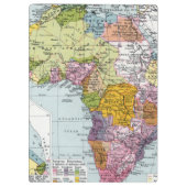 VERTEILTES AFRIKA, 1914 KLEMMBRETT (Rückseite)