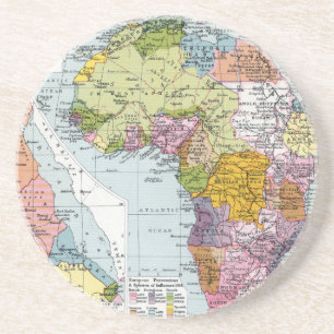 VERTEILTES AFRIKA, 1914 UNTERSETZER