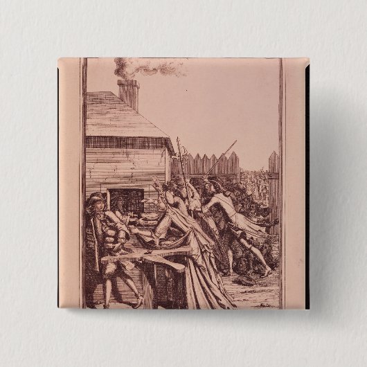 Verteilung des Brotes am Louvre Button (Vorderseite)