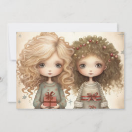 Verteilung Holiday Cheer Urlaubskarte Feiertagskarte