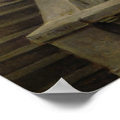 Verteilung Milch im Gefängnis St. Lazare, 1794 Poster (Ecke)