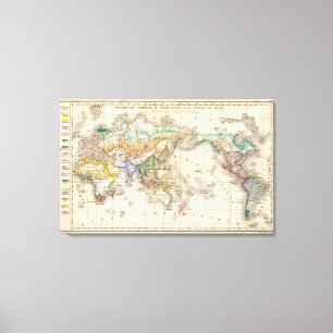 Verteilung primitiv leinwanddruck