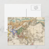 Verteilung primitiv postkarte (Vorne/Hinten)
