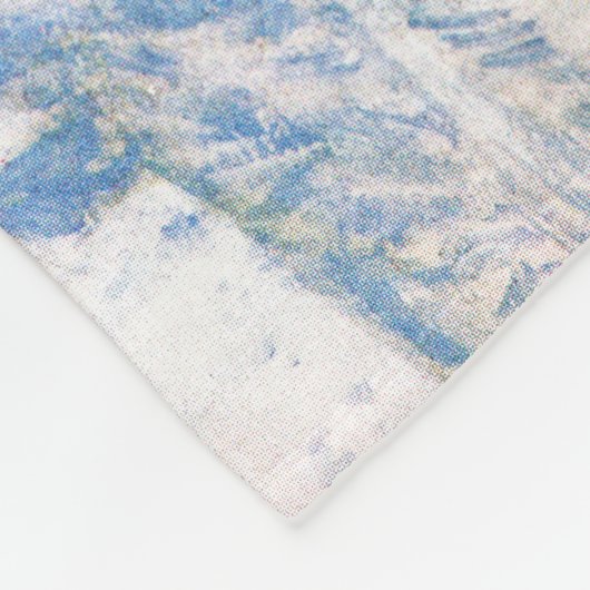 Verteilung und Ausgraben Fleecedecke (Ecke)