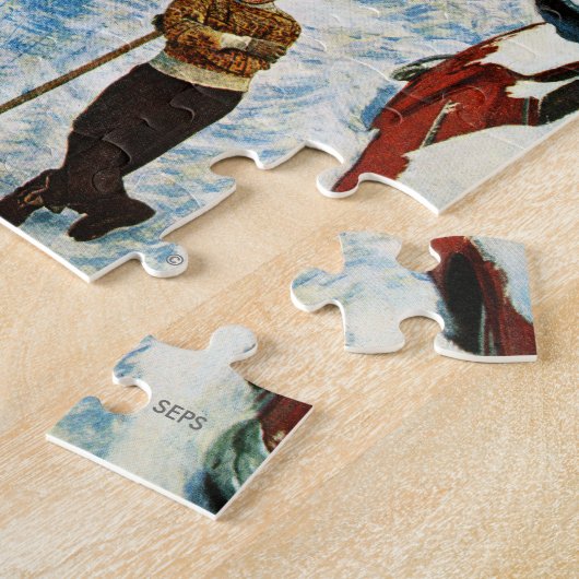 Verteilung und Ausgraben Puzzle (Seite)