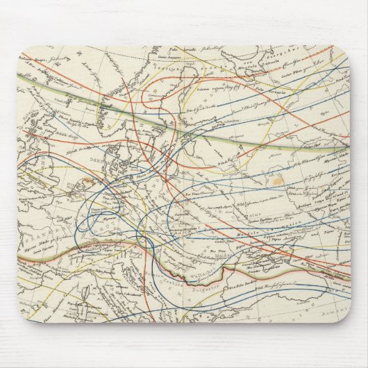 Verteilung von Säugetieren Mousepad (Vorne)