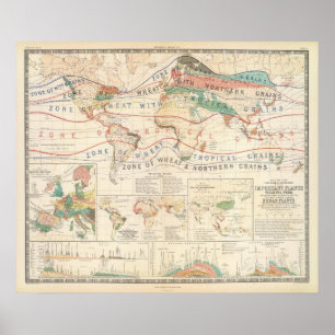 Verteilungs-Pflanzen Poster