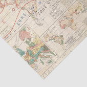 Verteilungs-Pflanzen Seidenpapier (Ausschnitt)