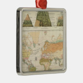 Verteilungsvegetation Ornament Aus Metall (Rechts)