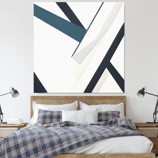 Vertex Leinwanddruck (Insitu (Schlafzimmer))