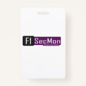 Verticaal, Metalen clip Ausweis (Rückseite)