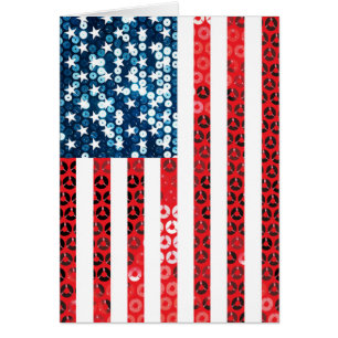 vertical american flag