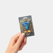 Vertical | Dauerhafter benutzerdefinierter ID-Kart Ausweis (Handheld)