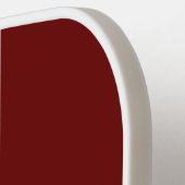 Vertical Deep Red Gelb Racing Stripes (Vertikal) Pickleball Schläger (Linke Seite)