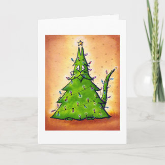 Vertical greeting card feiertagskarte