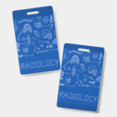 Vertical Medical badge buddy! Ausweis (Vorder- & Rückseite)