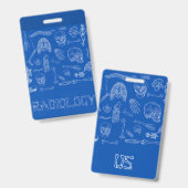 Vertical Medical badge buddy! Ausweis (Vorder- & Rückseite)