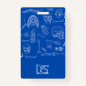 Vertical Medical badge buddy! Ausweis (Rückseite)