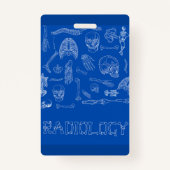 Vertical Medical Badge buddy Ausweis (Vorderseite)