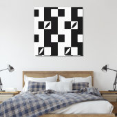 Vertical Modules | Modern Leinwanddruck (Insitu (Schlafzimmer))