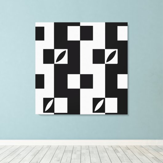 Vertical Modules | Modern Leinwanddruck (Insitu (Holzboden))