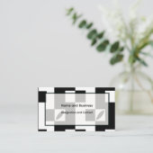 Vertical Modules | Modern Visitenkarte (Stehend Vorderseite)