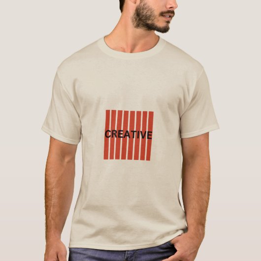 Vertical Vision Creative Lines T-Shirt (Vorderseite)