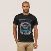 VerticalResponse Felsen auf Schwarzem - Männer T-Shirt (Vorne ganz)