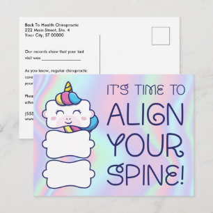 Verticorn™ Pädiatrische Rückrufaktion Postkarte