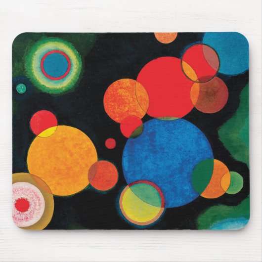 Vertiefter Antrieb durch Wassily Kandinsky Mousepad (Vorne)