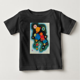 Vertiefung des Abstrakten Impulses auf der Leinwan Baby T-shirt