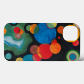 Vertiefung des Abstrakten Impulses auf der Leinwan Case-Mate iPhone Hülle (Rückseite (Horizontal))