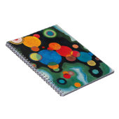 Vertiefung des Abstrakten Impulses auf der Leinwan Notizblock (Rechte Seite)