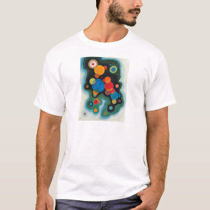 Vertiefung des Abstrakten Impulses auf der Leinwan T-Shirt